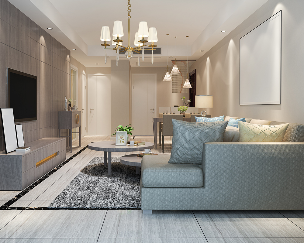 Spacious 3 BHK apartment interior at Atlantis Heights