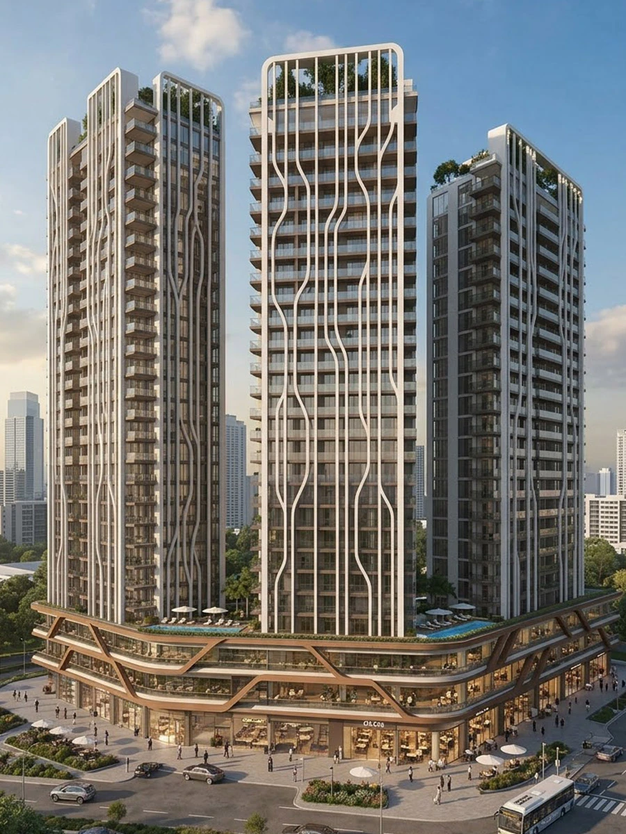 The Marq by Atlantis building facade